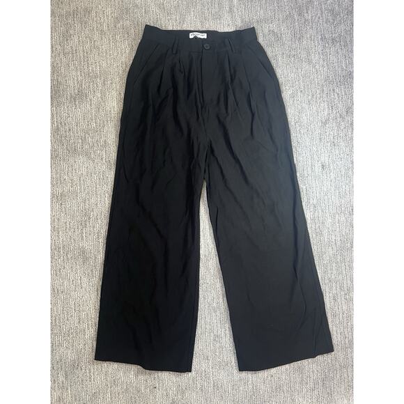 NONchalant Label Fabi Pant in Black LOOSE WIDE LEG PLEATED SIZE XL, Revolve NWT - Picture 2 of 8